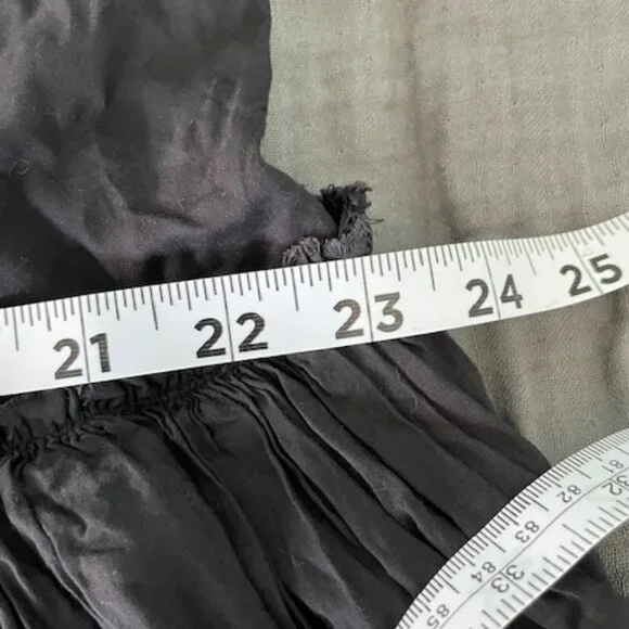 Ewa I Walla Dress Black Sample XL X-Large Viscose Goth Lagenlook NWOT Like New - Picture 12 of 15